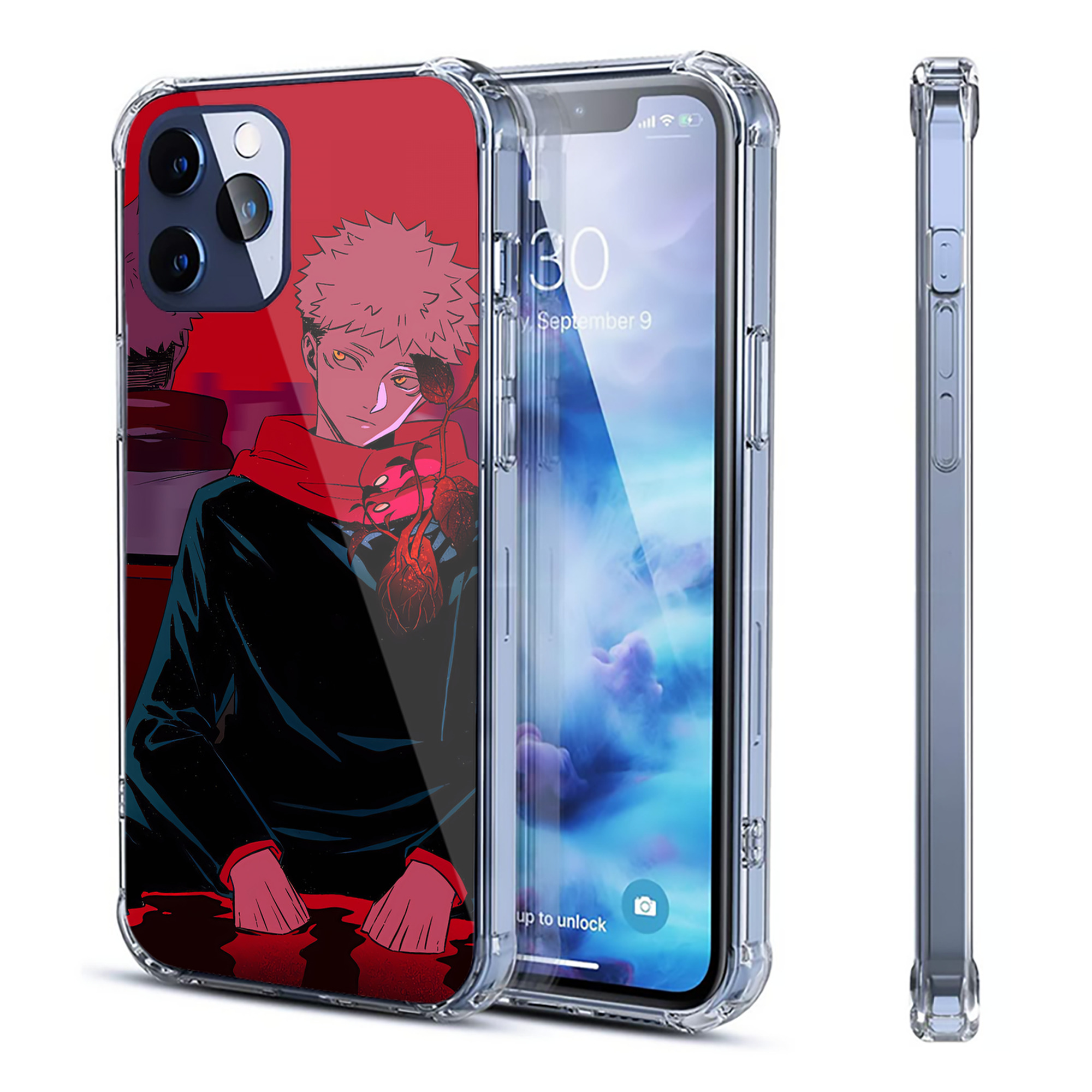 （画像用） SPY×FAMILY间谍家家酒 【iPhone 12シリーズ対応】透明スマホケース（クリアソフトケース）